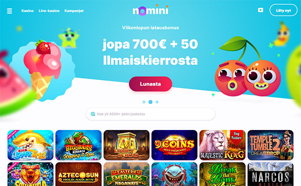 Nomini Casino Suomi
