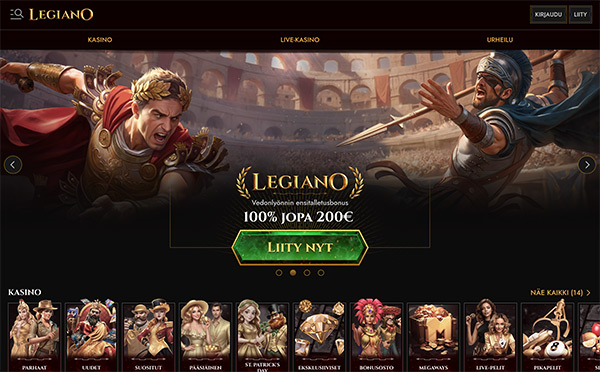 Legiano Casino Suomi